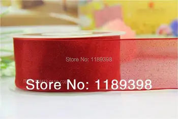 

38mm(1-1/2") Christmas Xmas wired edge ribbon 25yards roll