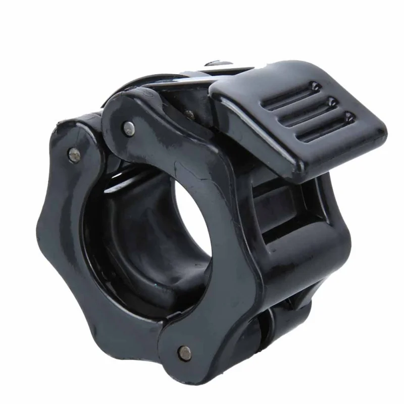 1 Pair 25mm Barbell Collar Lock Dumbell Clips Clamp Weight lifting Bar durable Gym Dumbbell Fitness Body Building Clips Lock Jaw