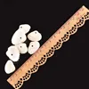 Coquillages du secteur naturel Beige, pour bricolage, décoration de maison faite à la main, Scrapbooking, bijoux artisanaux, un trou 20-26mm TR0223, 20 pièces ► Photo 2/5