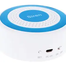 Интеллектуальная беспроводная сирена как хост-контроль домашняя сигнализация защита от взлома
