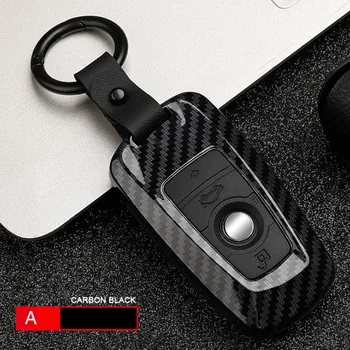 

Carbon fiber ABS Car Remote Smart Key Case Cover For BMW 1 2 3 4 5 6 7 Series X1 X3 X4 X5 X6 F30 F34 F10 F07 F20 G30 F15 F16