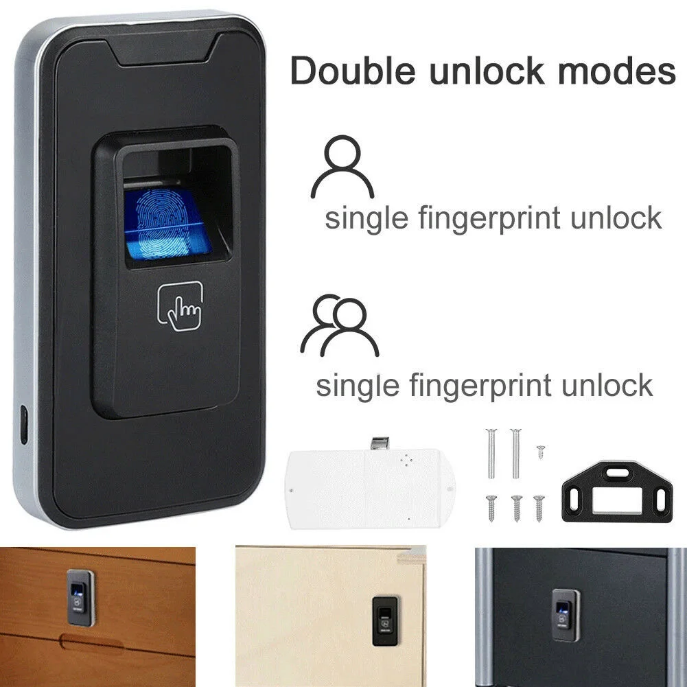 

Drawer Shoe Office Cabinet Lock Home Sauna Intelligent Learning Keyless Security Anti-theft Tool Fingerprint Door