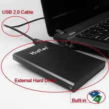 External Hard Drive Disk Extern USB 2 0 HDD Esterno Portable Hard Drive Hrdtac 80GB for