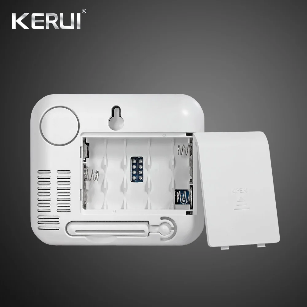 KERUI 433 МГц обновленный беспроводной светодиодный дисплей, Регулируемый датчик температуры, датчик, защита для домашней сигнализации