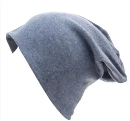 YGYEEG новая зимняя теплая вязаная шапка унисекс для женщин и мужчин в стиле хип-хоп - Цвет: M028 Denim blue