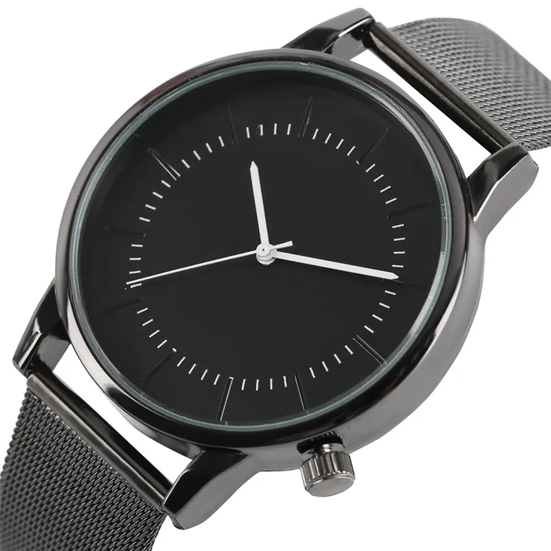 

Army Analog Simple Wrist Sport Watch Men Casual Mesh Stainless Steel Strap Aviator Quartz Watches In Gift Bad erkek kol saati