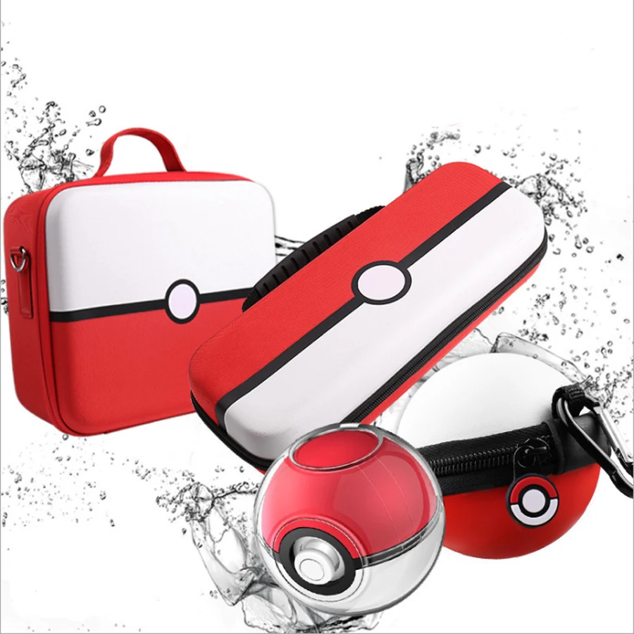 

Pokemons Go Plus Nintend Switch Case Accessories Pokeball Portable EVA Storage Big Bag Nintendoswitch Nintendos Console Game