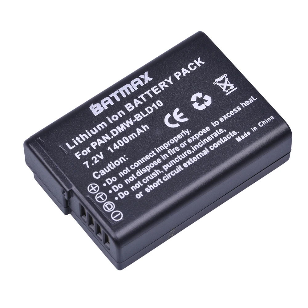 1 шт. 1400 мА/ч, DMW-BLD10E ДМВ BLD10E BLD10 BLD10PP Батарея+ зарядные устройства для цифрового фотоаппарата Panasonic DMC GF2GK GF2 G3 GX1 DMC-GF2