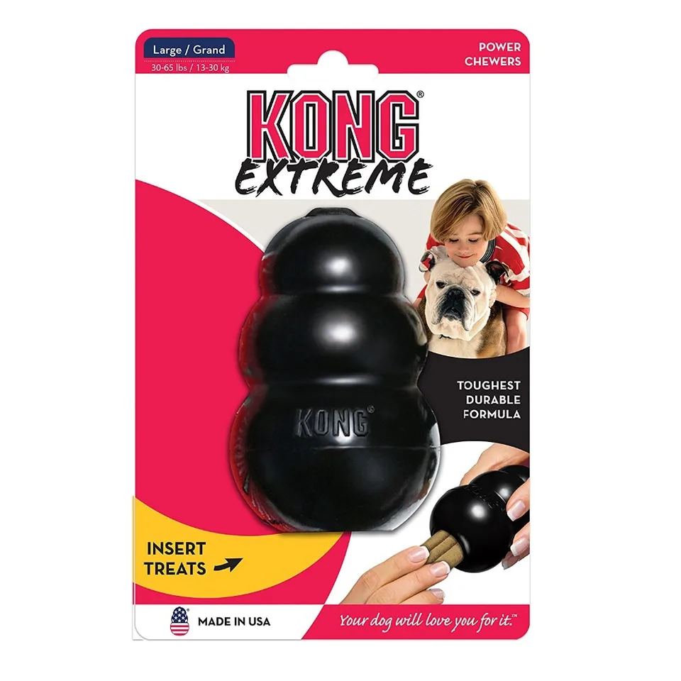 kong extreme goodie bone dog toy large