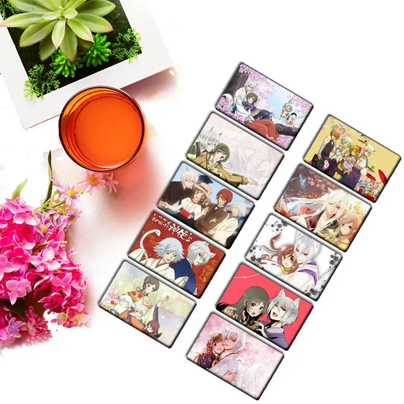 

10 Pcs/Set Kamisama Hajimemashita Kiss Anime Crystal Card Stickers Fashion Poster Cards Stationery Set