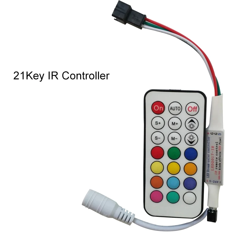 

Best Price WS2811 WS2812B IR/RF/Bluetooth LED Controller Dc5-24V Led Pixel Controller For Led Strips