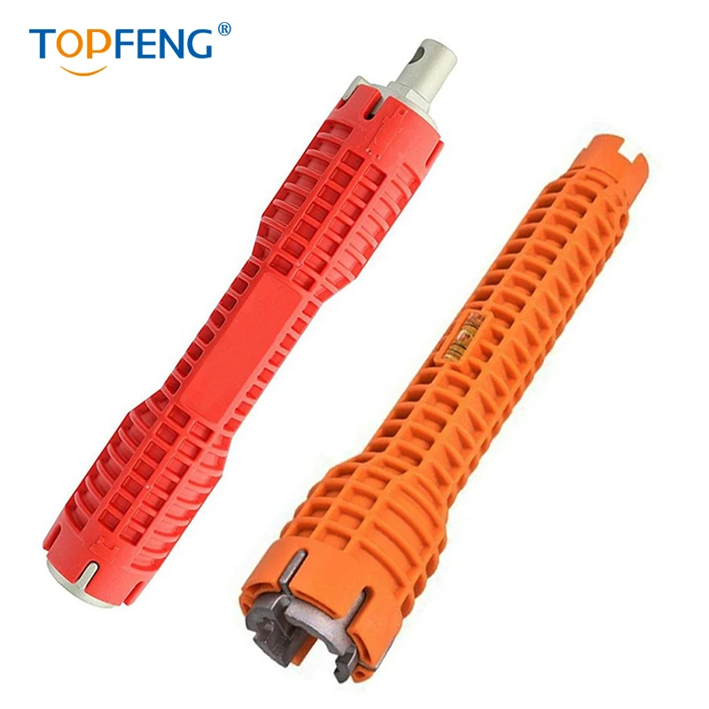 

TopFeng (8-in-1) faucet and sink installer,multi-purpose wrench plumbing tool for Toilet Bowl/Sink/Bathroom/Kitchen Plumbing