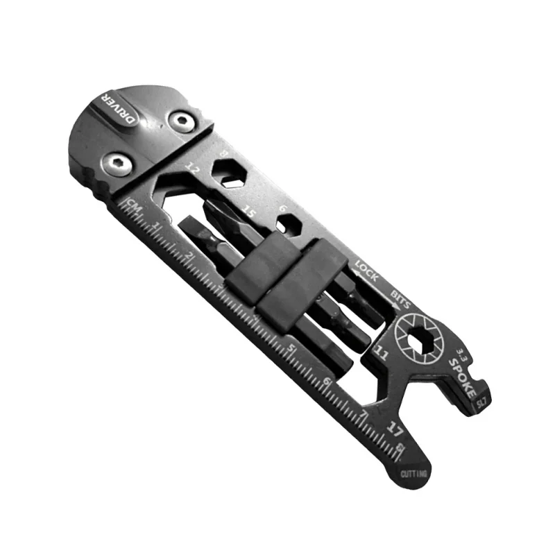 

Outdoor Camping Equipment 30 In1 Portable EDC Gadget Camping Survival Keychain Opener Utility