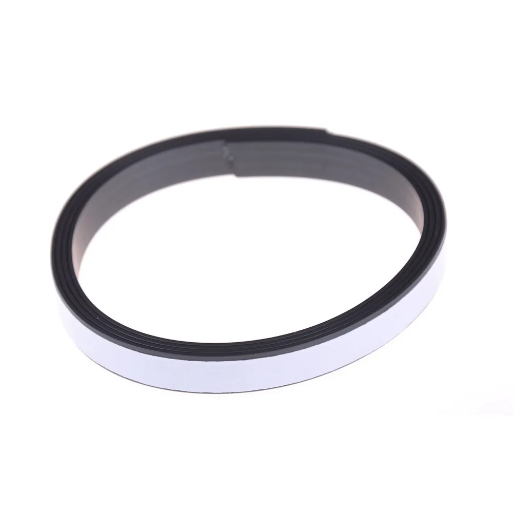 1m*10mm*1.5mm DIY Craft Tape for shop office home school file Rubber Self Adhesive Magnetic Stripe Flexible Magnet