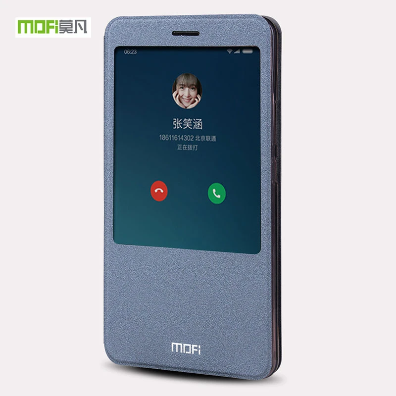 

Original Mofi Cover for Xiaomi Mi Max Flip Case Luxury PU Leather Cover Stand View Window Protective Shell + Tracking Code