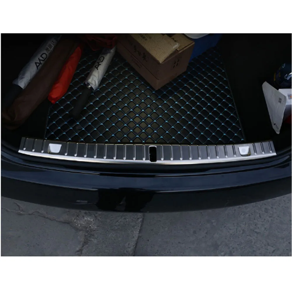 

Stainless Steel Rear Bumper Protector Plate Cover Trim For BMW 7 Series G11 G12 720 730li 2016 2017 Car Styling Accessories
