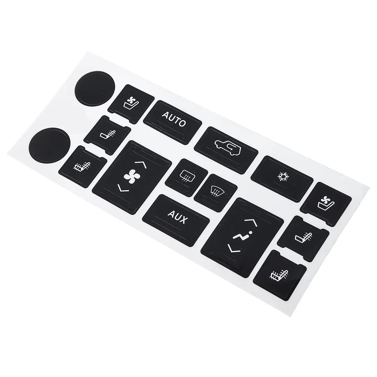 

Car Air Condition A/C Climate Control Switch Button Repair Decals Stickers For Cadillac Escalade 2007 2008 2009 2010-2014