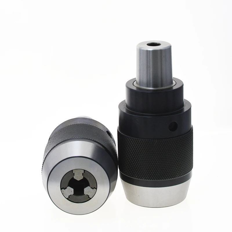 

Clamping range 1-13mm B16 taper short cone keyless drill chuck self-tight for machine tools and portable tools