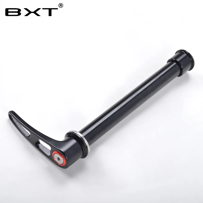Bicycle alloy Thru axle Skewer 100*15mm Quick Release Bucket Shaft lever for MTB BMX Mountain