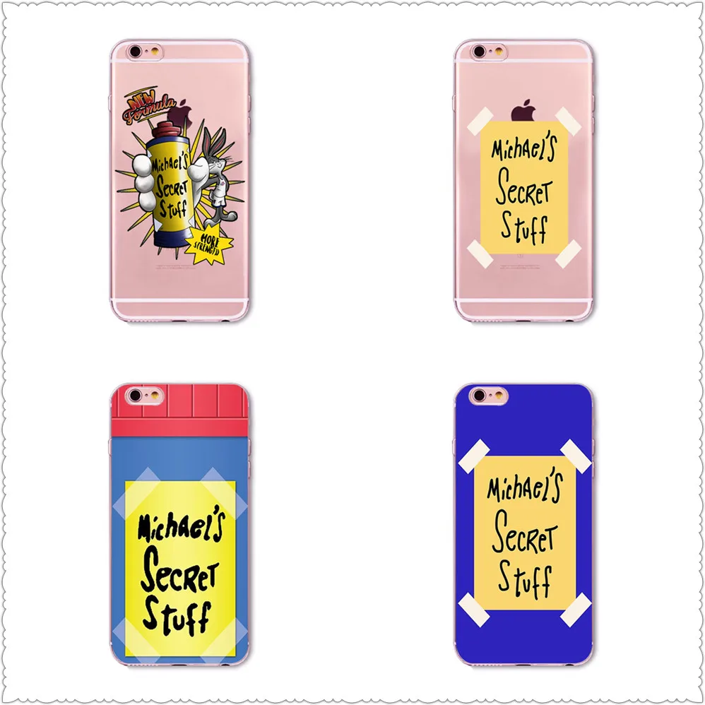 

Michael's Secret Stuff Water Bottle Case For iPhone X XS Max XR 8 for SamsungS7 S8 S9 Silicone Space Jam Phone Cover