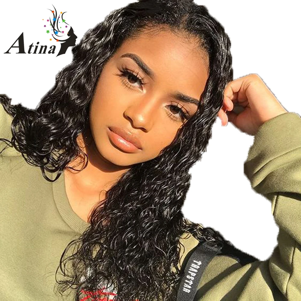Aliexpress Buy Wet And Wavy 13X6 Lace Front Wig Human Hair With  Aliexpress Buy Wet And Wavy 13X6 Lace Front Wig Human Hair With