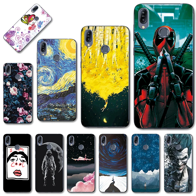 

For Zenfone Max M2 ZB633KL Various Painted Case Fashion Cute SPhone Shell For ASUS Zenfone ZB633 KL ZB632KL Cover Fundas Capa