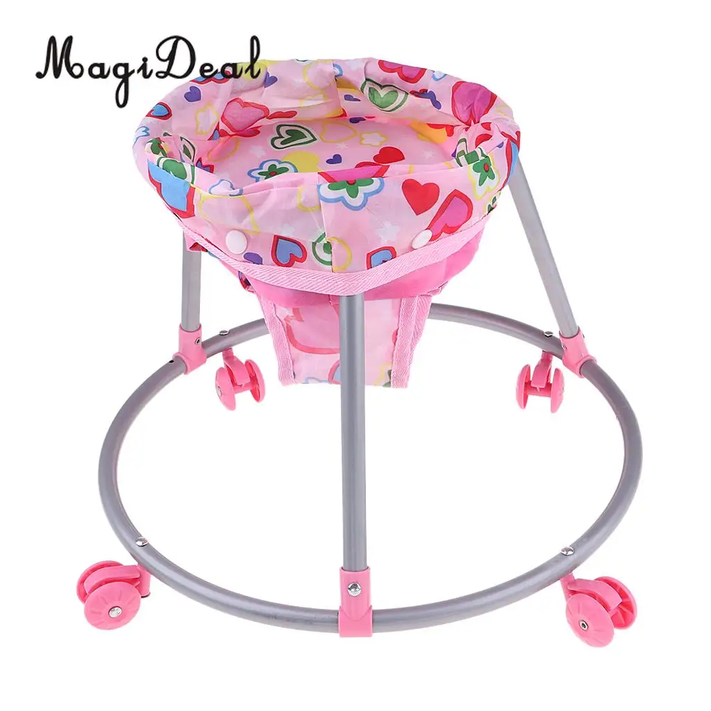 Dollhouse Baby Doll Simulation Stroller Chair Carrier Seat Nursery Room Furniture Doll Accessories
