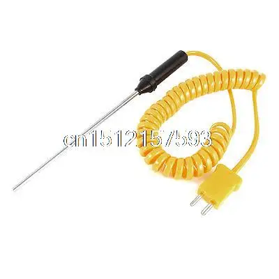 

100mm Length K Type 3mm Dia Probe Temprature Measure Sensor Thermocouple