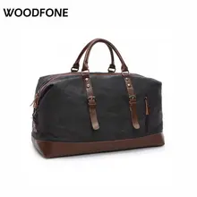 Original Z.L.D Canvas Leather Men Travel Bags Carry on Luggage Bags Men Duffel Bags Travel Tote Large Weekend Bag Overnight