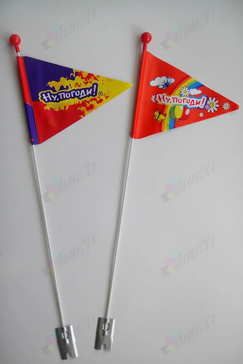 

Custom Printed Colorfull Children Fun Bike Bicycle Safety Flag