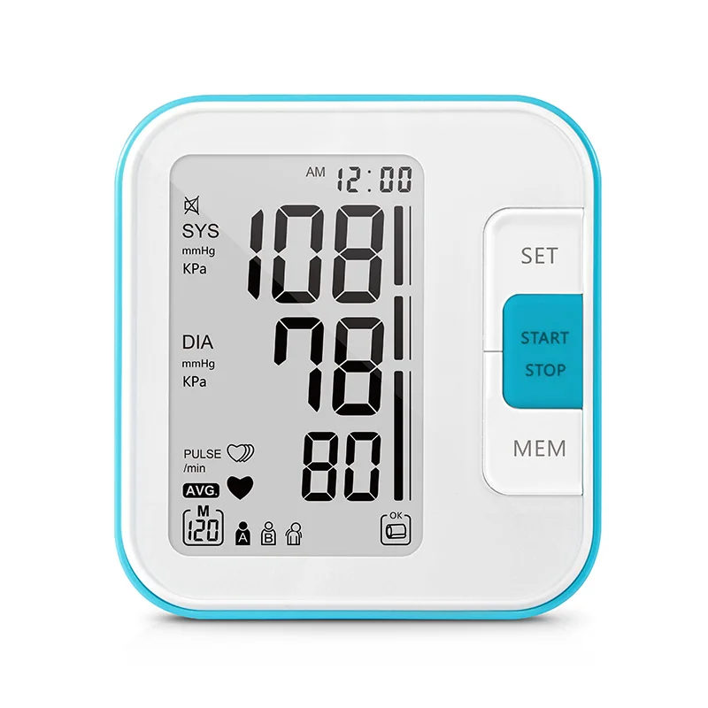 Pаспродажа Cigii большой ЖК цифровой верхний монитор артериального давления на руку тонометр измеритель давления артериального домашнего здоровья мони...