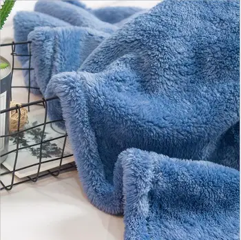 

Hot Soft Fur Throw Blanket on the Couch Long Shaggy Fuzzy Fur Faux Bed Sofa Blankets Warm Cozy With Fluffy Sherpa