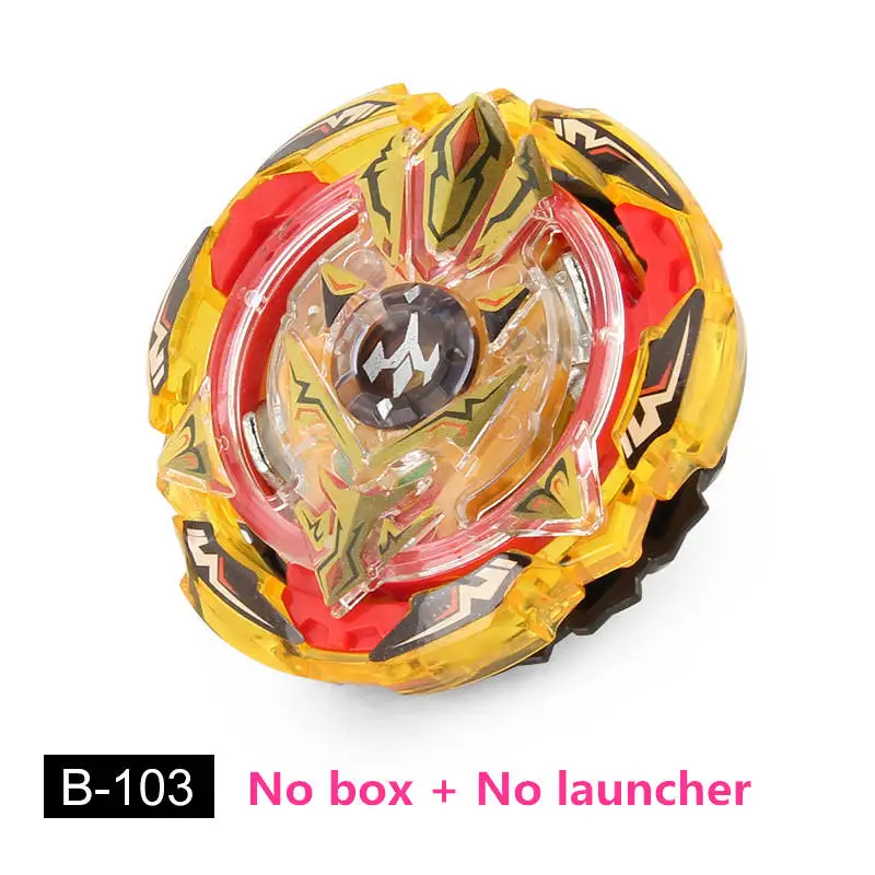 Топ пусковые установки Beyblade Burst Toys B-122 B-73 B-100 bables бейблэйд burst Metal пусковой установкой, Божественный волчок Топы игрушка бейблэйд - Цвет: B103