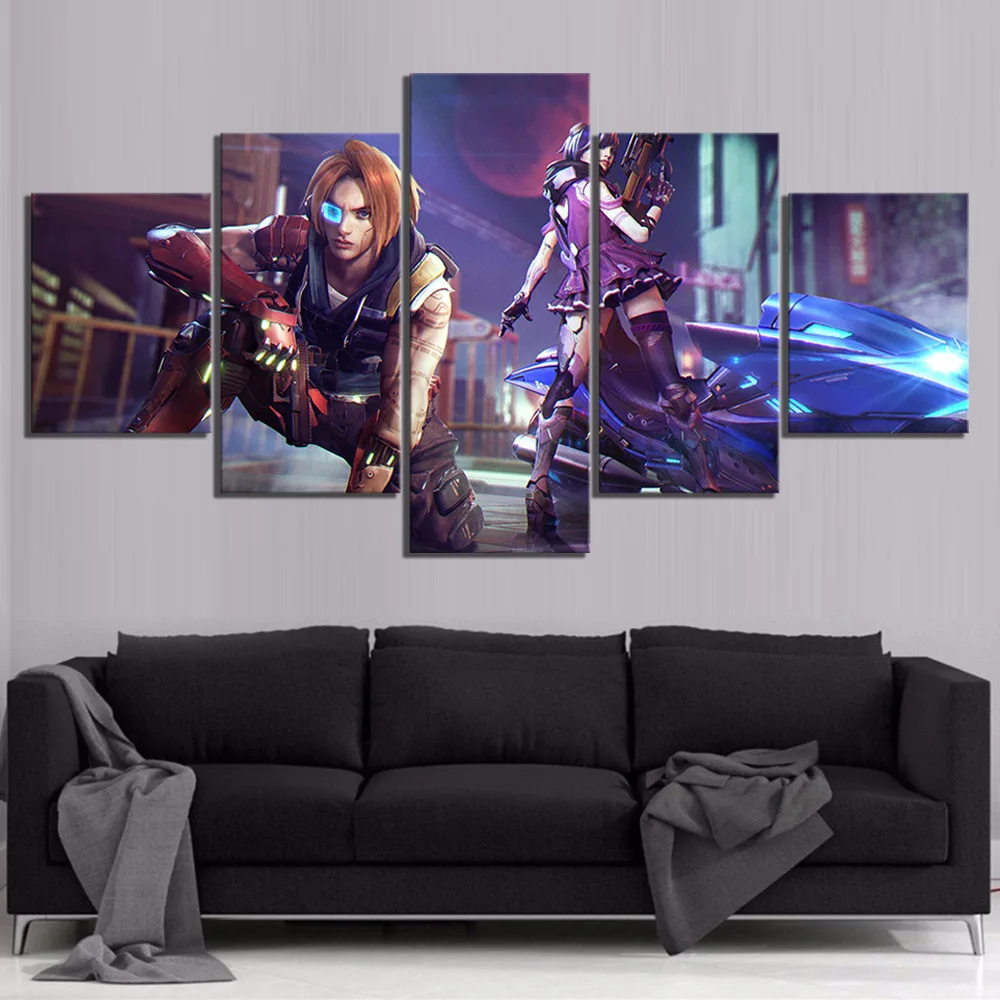 5-Piece-Games-Art-Print-Free-Fire-Poster-Wall-Stickers-Garena-Free-Fire-Artwork-Canvas-Paintings (2)