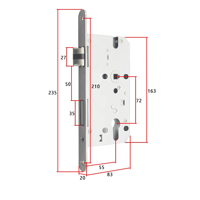 Интеллектуальный полупроводниковый замок отпечатков пальцев электронный биометрический дверной замок для домашнего использования с механическим ключом