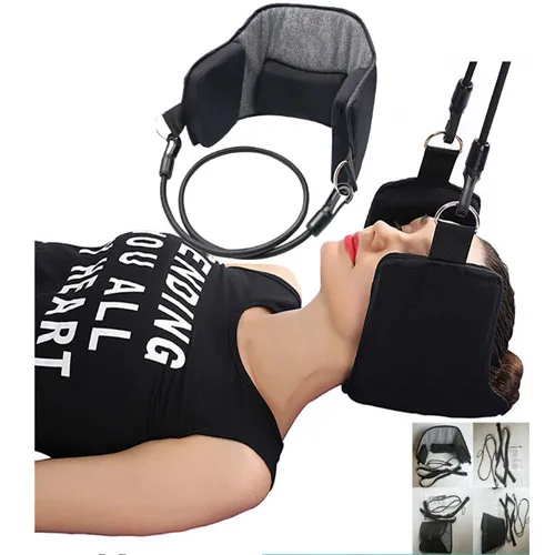 

2019 Solid Soft Convenient Neck Head For Pain Relief Cervical Traction Device Support Stretcher Pillow