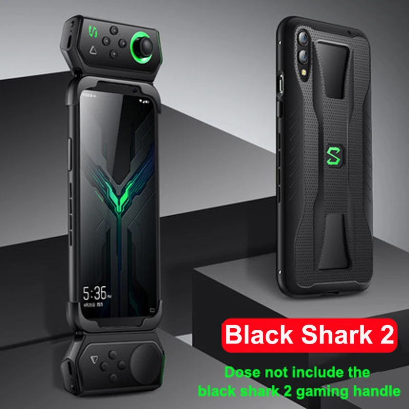 

Shockproof TPU soft phone Cases For Xiaomi Black Shark 2 Case BlackShark 2 SKW-A0 shell Heat Dissipation Cover Support Gamepad