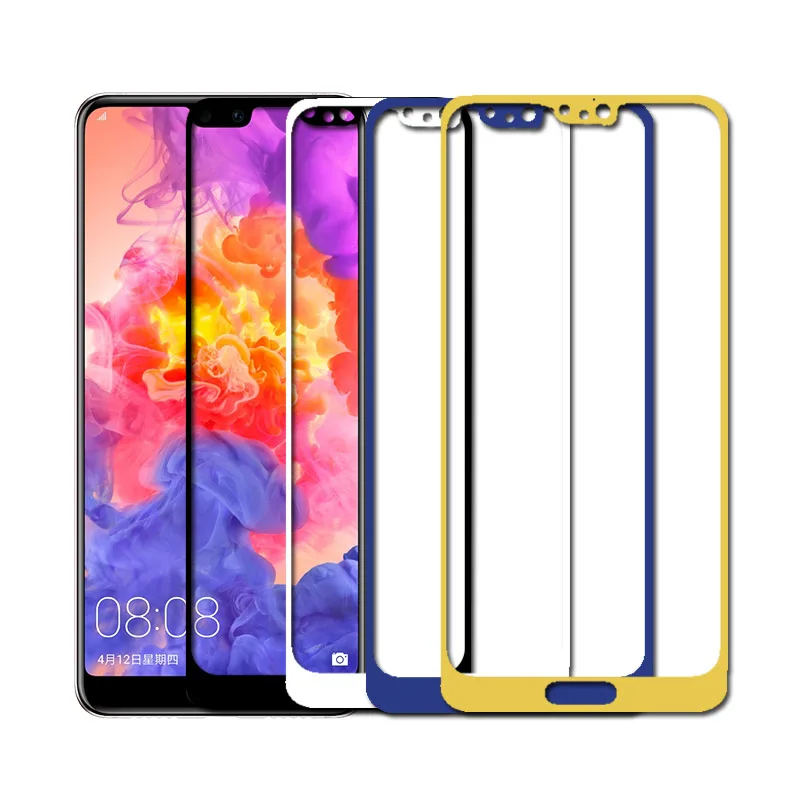 Закаленное стекло для huawei p20 lite pro защита экрана полное покрытие p30 стеклянная