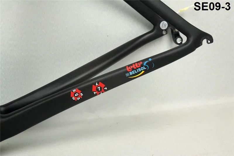 Top Cadre carbone route 2019carbon road frame SEQUEL bike frame quadro de bicicleta 46/49/52/54/56/58cm PF30 Bottom Bracket frameset 25