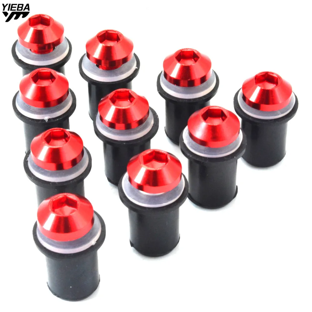 5MM Universal Motorcycle Windscreen Bolt Screw for HONDA CBF1000 CBR650F CB650F VTX1300 CBR 600 F2,F3,F4,F4i CBR650F CBR600F