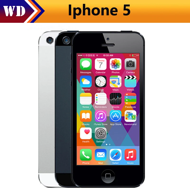 www.waldenwongart.com : Buy Original Apple iPhone 5 Unlocked Mobile Phone iOS Dual core 4.0&quot; 8MP Camera ...