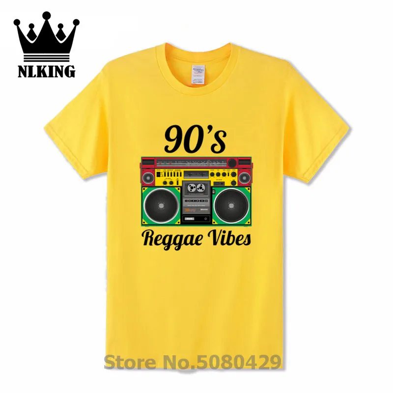 

Rasta Reggae Music men's fashion Jon Snow Print short Good Vibes 90's Clothing cotton tshirt Reggae Vibes white streetwear tees