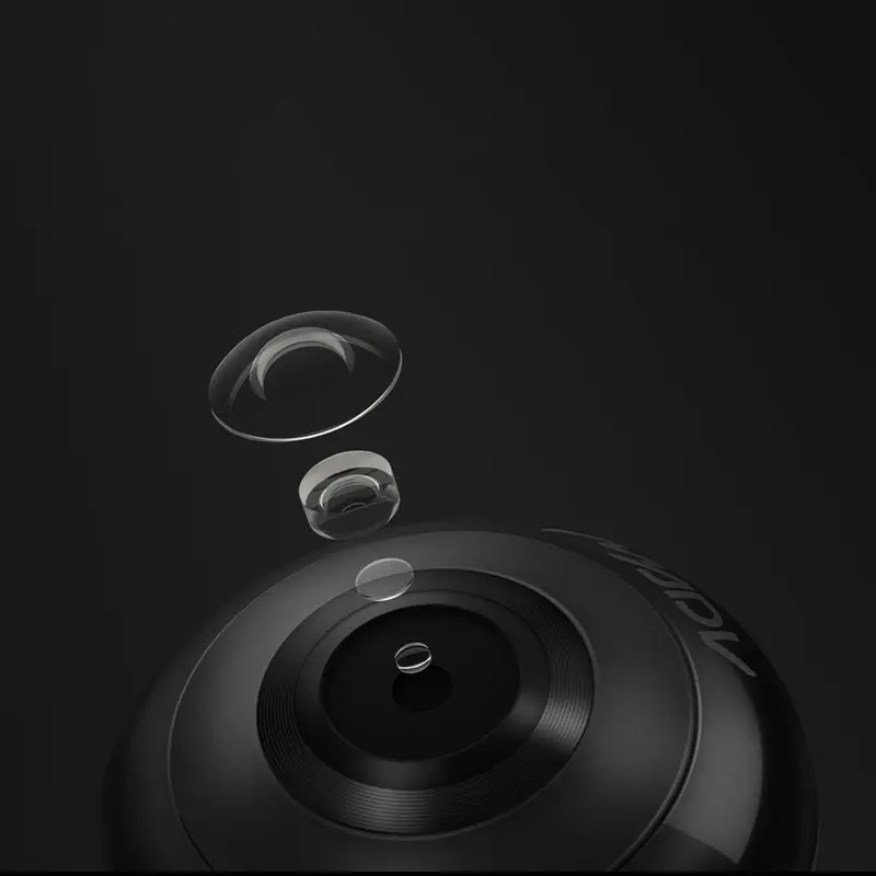  Original Xiaomi MADV Mini Pano-ramic Camera Double 13 Millions Lens APP Live Broadcast 5.5K HD Phot