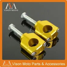 28 мм 1 1/8 CNC руль бар стояк зажимные тиски крепление для Suzuki RMZ250 05 06 Байк