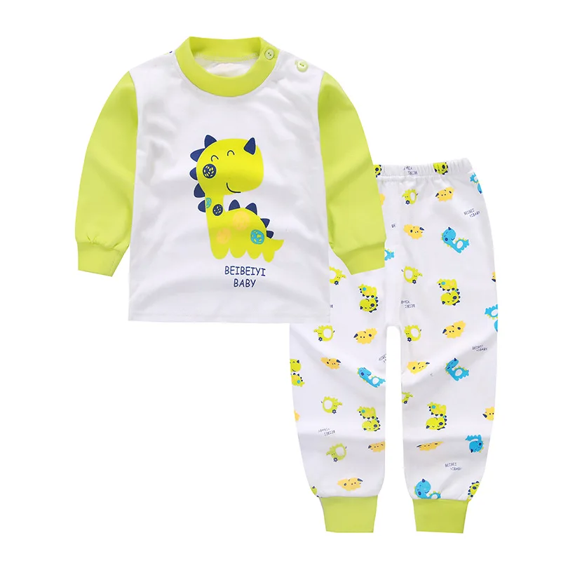 

Long sleeve Children's clothing sets Fashion Baby boy's pajamas suit set cotton baby Girl clothing set long sleeve shirt+pants