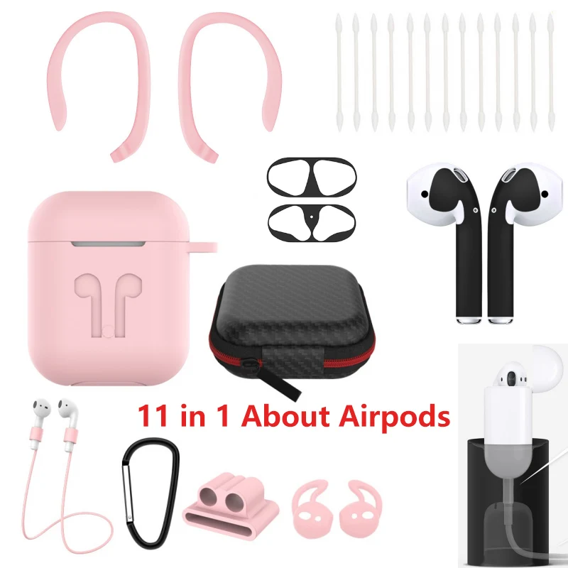 

Vecosry 11 in 1 About Airpods Watch Band Holder/Ear Hook/Strap/Keychain etc