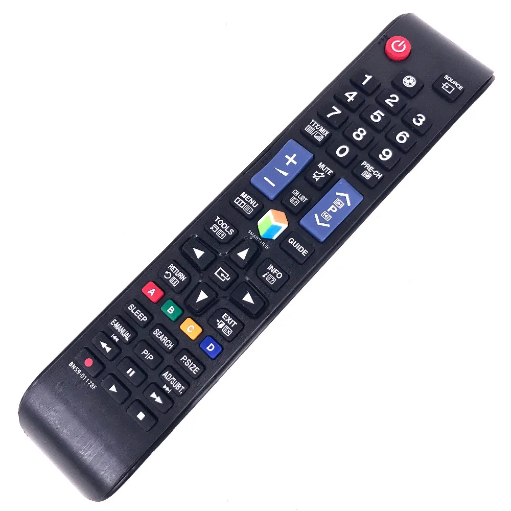 

New remote control for Samsung LCD TV BN59-01178F ua55h6800aw ua60h6300aw