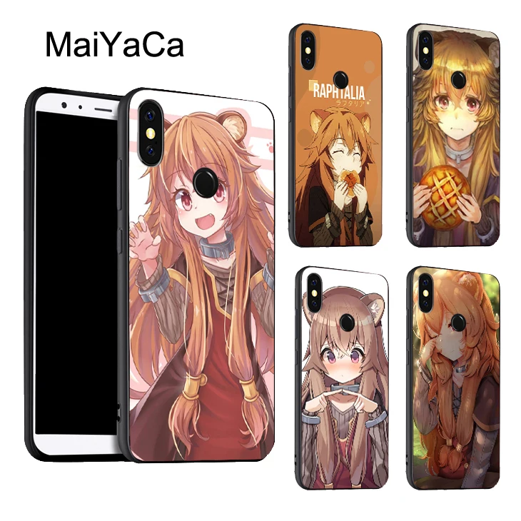 

MaiYaCa Raphtalia Tate no Yuusha Case For Xiaomi Redmi Note 7 5 Pro 5A 6A 4X S2 Mi 8 9 K20 6 6X A2 Max 3 Mix 2 2S Cover
