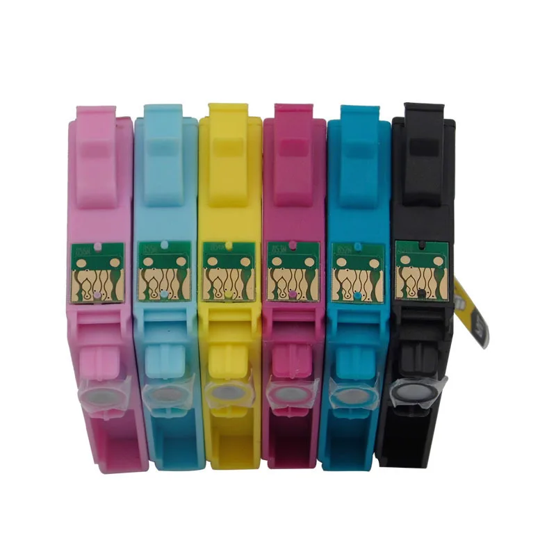 Запасные чернильные картриджи T0481 для Stylus Photo R200 R220 R300 R300M R320 R340 RX500 RX600 RX620 RX640|ink