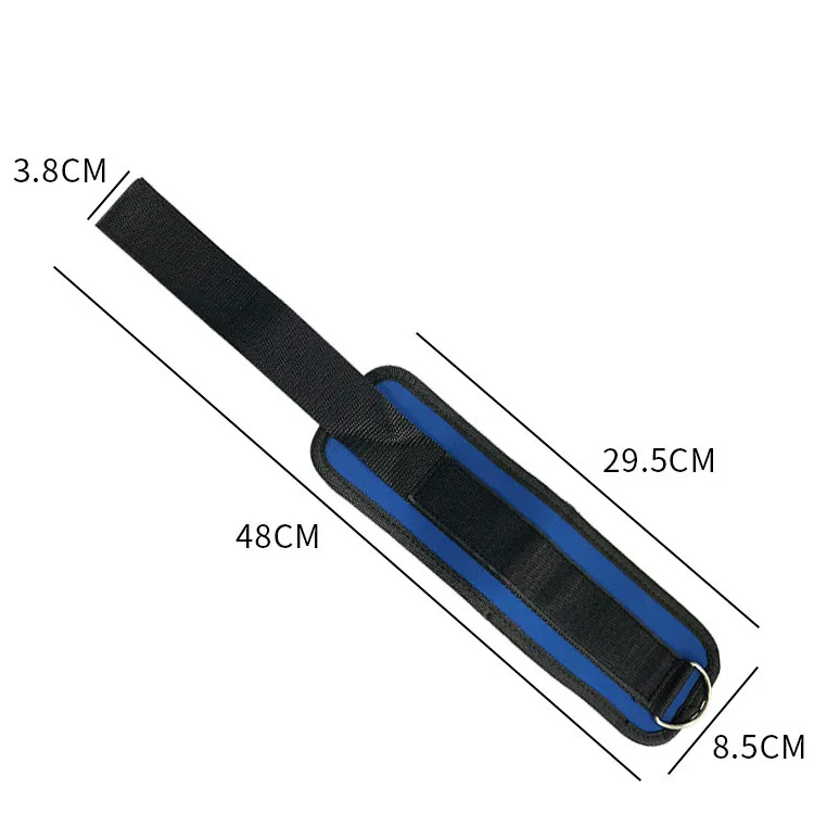 Body Building Resistance Band D-ring Ankle Strap Buckle Gym Newest Multi Thigh Leg Ankle Cuffs Power Weight Lifting Fitness Rope